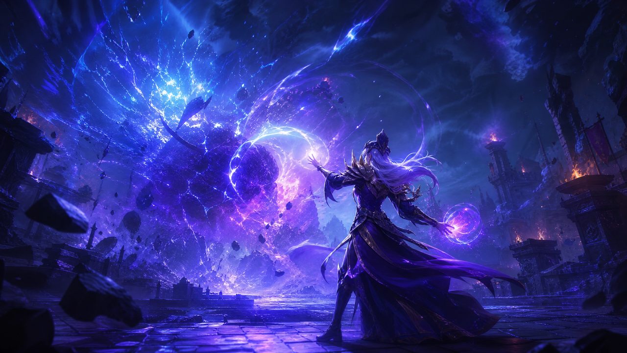 黑丝 游戏解说视频 - 英雄联盟魔法师